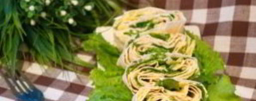 Шаг 3: закуски из лаваша с сыром