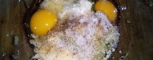 Шаг 3: блинчиков-лепешек из кабачков с майораном