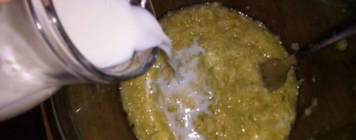 Шаг 4: блинчиков-лепешек из кабачков с майораном