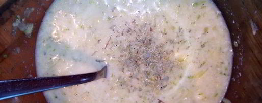 Шаг 6: блинчиков-лепешек из кабачков с майораном