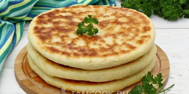 Рецепт дрожжевых лепешек на сковороде