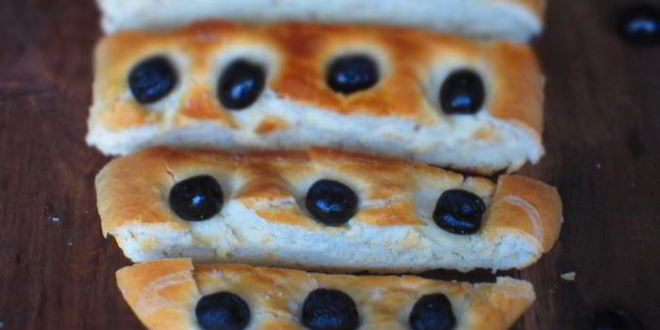 Рецепт фокаччи с оливками