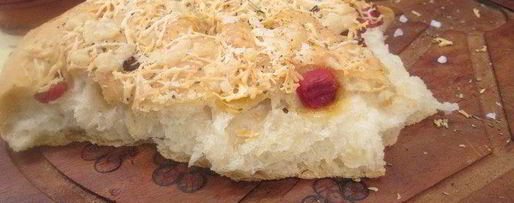 Шаг 5: фокаччи с вялеными помидорами и пармезаном