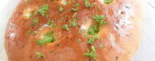 Шаг 6: фокаччи с зеленью и чесноком