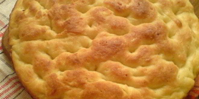 Рецепт генуэзской фокаччи с картофелем