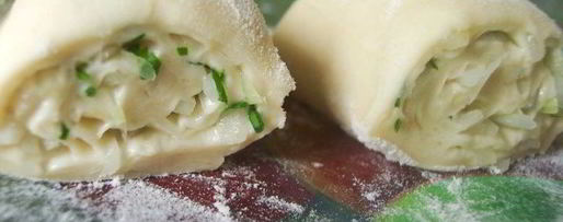 Шаг 5: катламы — узбекских луковых лепешек