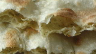 Рецепт Хлеба-лепешки с ореховой травой