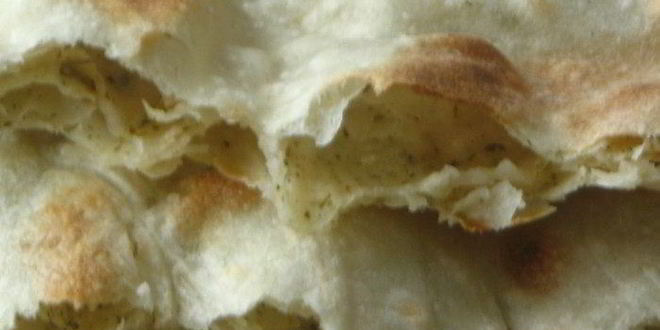 Рецепт хлеба-лепешки с ореховой травой