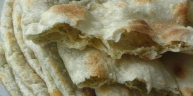 Рецепт хлеба-лепешки с ореховой травой