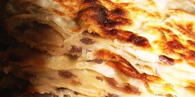 Рецепт китайских лепешек с мясом и грибами му-эр