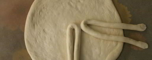 Шаг 4: лепешки цветок