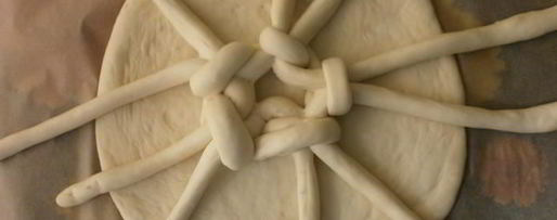 Шаг 6: лепешки цветок