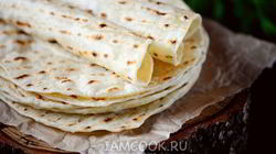 Рецепт Лепешек без яиц на сковороде