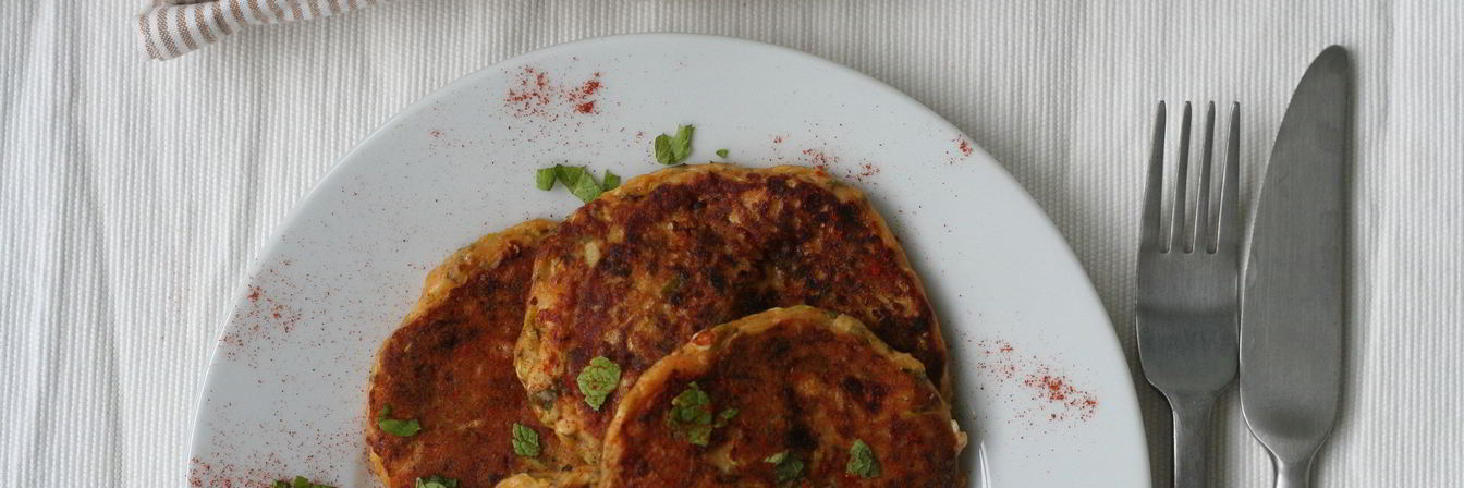 Рецепт Лепешек из кабачков с брынзой