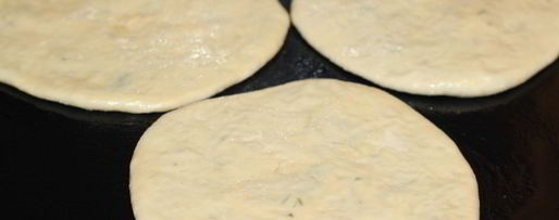 Шаг 7: лепешек на кефире с сыром