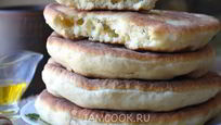 Рецепт Лепешек на простокваше на сковороде
