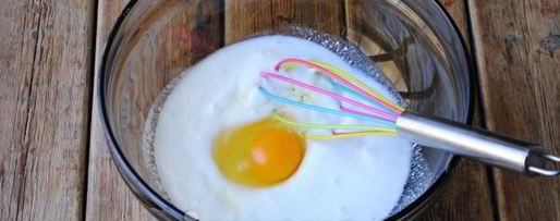 Шаг 3: лепешек на простокваше на сковороде