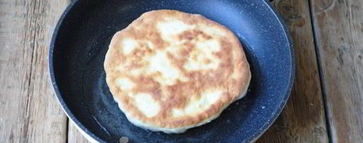 Шаг 7: лепешек на простокваше на сковороде