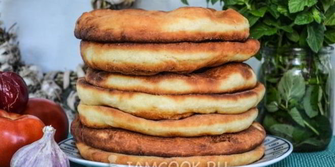 Рецепт лепешек на сковороде