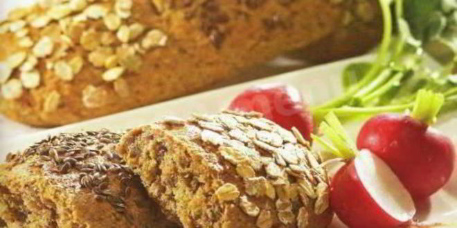 Рецепт лепешек с хлопьями и льняными семечками