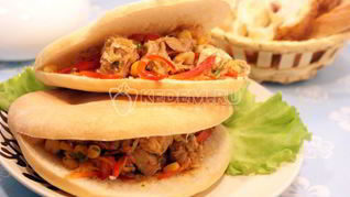 Рецепт Лепешек с начинкой