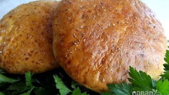 Рецепт Лепешек с сыром в духовке