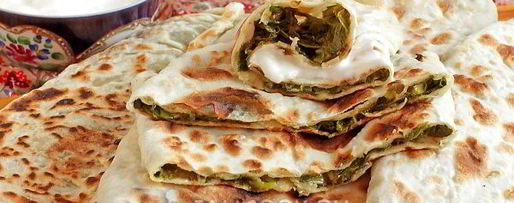 Шаг 14: лепешек с зеленью по-кавказски