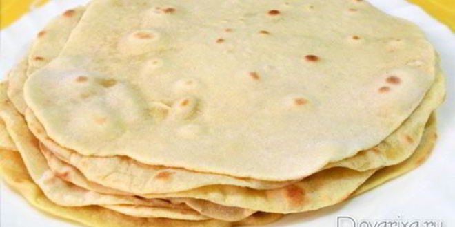 Рецепт мексиканских лепешек тортильи