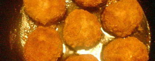 Шаг 5: мясных лепешек с брынзой в чесночной панировке