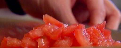 Шаг 4: питы с моцареллой, руколой и помидорами