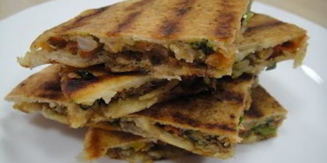 Рецепт питы с начинкой из овощей