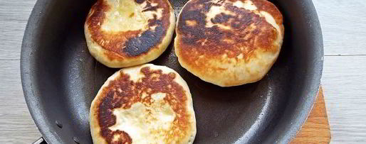 Шаг 11: пышных лепешек на кефире