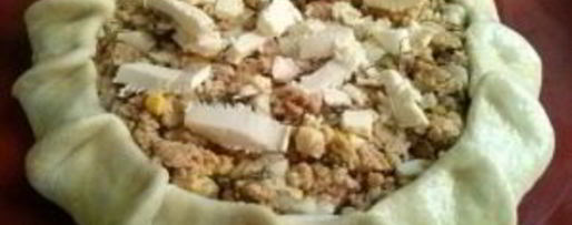 Шаг 7: расстегая лепешкой