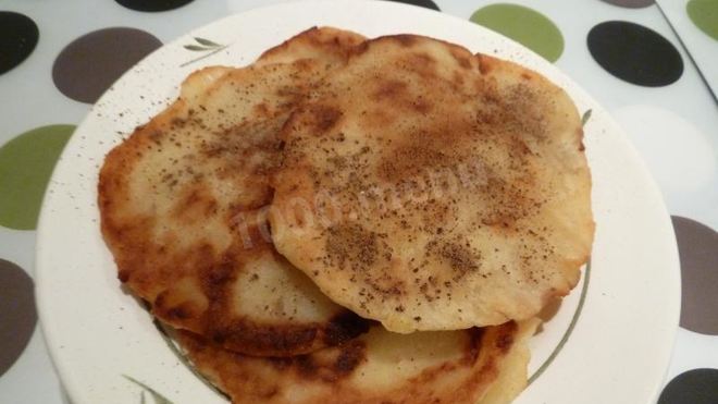 Рецепт Шведских картофельных лепешек на сковороде