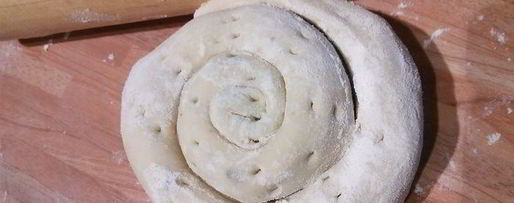 Шаг 7: слоеных лепешек на топленом масле с сезонной зеленью