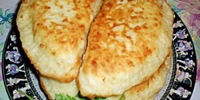 Рецепт сырных лепешек с мясом