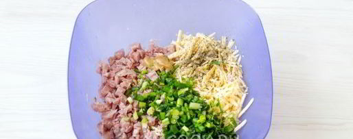 Шаг 3: сырных лепешек с ветчиной