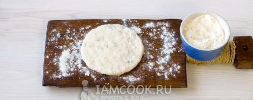 Шаг 10: сырных лепешек с ветчиной