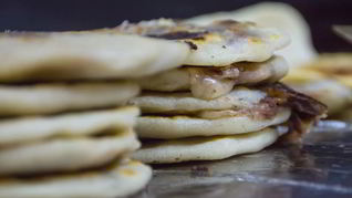 Рецепт Узбекской сдобной лепешки без дрожжей