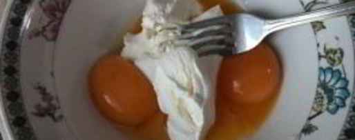 Шаг 2: воздушных яичных лепешек