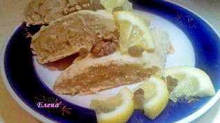 Рецепт Лимонного постного рулета