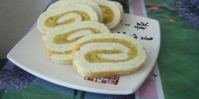 Рецепт лимонного рулета