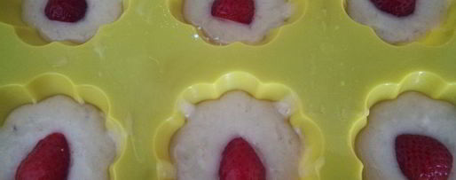 Шаг 4: бананова-клубничных маффины