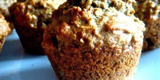 Рецепт бананова-овсяных маффины