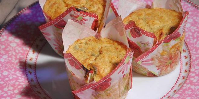 Рецепт чечевичных маффинов с семечками и миндалем