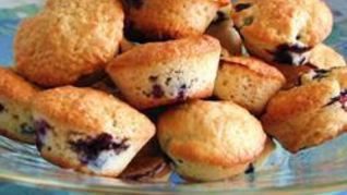 Рецепт Черничных маффинов