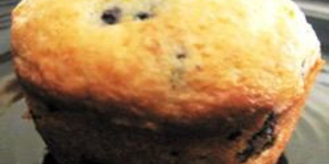 Рецепт черничных маффинов