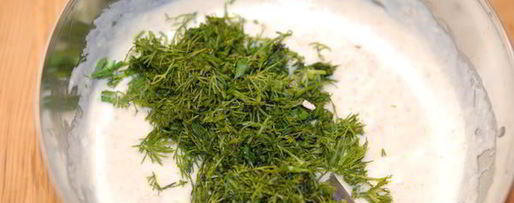 Шаг 7: картофельных маффинов с лососем и зеленью