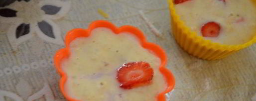 Шаг 5: клубничных маффинов с овсяными хлопьями и имбирем