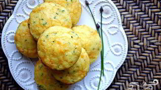 Рецепт Кукурузных маффинов с сыром Чеддер